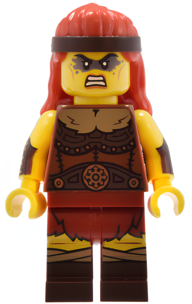 Минифигурка Lego Collectible Fierce Barbarian, Series 25 col434 U